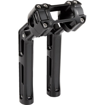 ARLEN NESS 0602-1654 520-065 Method Wayback Risers - 10" - Softail - Black
