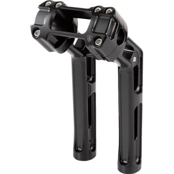 ARLEN NESS 0602-1654 520-065 Method Wayback Risers - 10" - Softail - Black