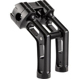 ARLEN NESS 0602-1655 520-066 Method Wayback Risers - 7" - Softail - Black
