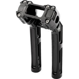 ARLEN NESS 0603-1144 520-053 Method Kickback Handlebar Riser - Softail Gauge Cut-Out - 10" - Black