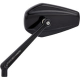 ARLEN NESS 0640-1392 13-156 Mini Stocker Forged Mirror - Side View - Hexagon - Black - Left
