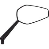 ARLEN NESS 0640-1392 13-156 Mini Stocker Forged Mirror - Side View - Hexagon - Black - Left