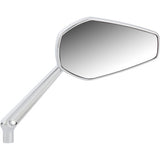 ARLEN NESS 0640-1393 13-157 Mini Stocker Forged Mirror - Side View - Hexagon - Chrome - Left
