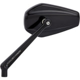 ARLEN NESS 0640-1394 13-158 Mini Stocker Forged Mirror - Side View - Hexagon - Black - Right