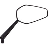 ARLEN NESS 0640-1394 13-158 Mini Stocker Forged Mirror - Side View - Hexagon - Black - Right