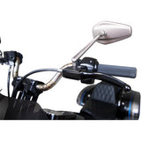 ARLEN NESS 0640-1444 13-168 Mini Stocker Mirror - Side View - Oval - Titanium - Left