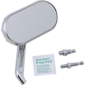 ARLEN NESS 0640-1453 510-003 Sidekick Mirror - Sidekick - Side View - Oval - Chrome - Right