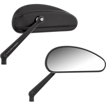 ARLEN NESS 0640-1521 510-026 Downdraft Mirror - Side View - Elongated - Black