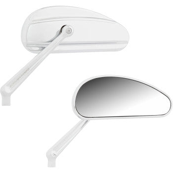 ARLEN NESS 0640-1522 510-027 Downdraft Mirror - Side View - Elongated - Chrome
