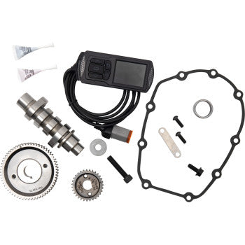 S&S CYCLE 0925-1346 330-0726475 Camshaft Kit with Dynojet PV-3 - 475G Gear Drive - M8 Touring