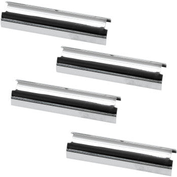 S&S CYCLE 0928-0078 93-4115 Pushrod Cover Keeper Set - Chrome - 2.800" - Big Twin