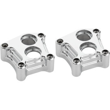 ARLEN NESS 0940-1345 12-572 10 Gauge Lifter Block Covers - 10 Gauge - Chrome