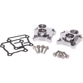 FEULING PARTS 0940-2240 9191 Lifter Block Covers - Chrome - '99-'17 Twin Cam