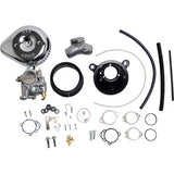 S&S CYCLE 1001-0090 110-0150 Super G Carburetor with Stealth Air Cleaner Kit - Chrome - Twin Cam