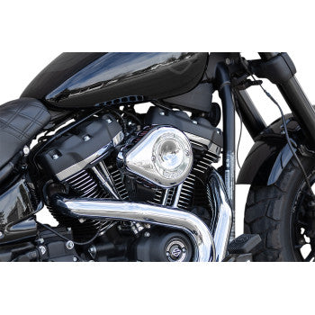 S&S CYCLE 1010-2762 170-0435C Mini Teardrop Stealth Air Cleaner Kit - Chrome