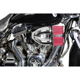 S&S CYCLE 1010-2883 170-0636A Tuned Induction Air Cleaner Kit - Chrome