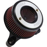 S&S CYCLE 1010-2959 170-0715A Air Stinger Stealth Air Cleaner Kit - Chrome Ring
