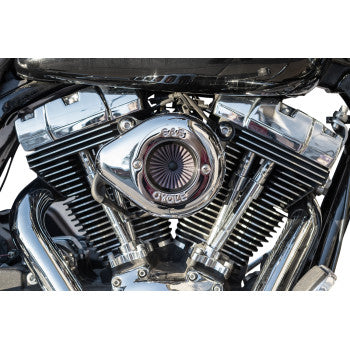 S&S CYCLE 1010-2963 170-0719A Air Stinger Stealth Air Cleaner Kit - Chrome