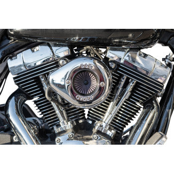 S&S CYCLE 1010-2965 170-0721A Air Stinger Stealth Air Cleaner Kit - Chrome