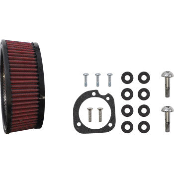S&S CYCLE 1010-2965 170-0721A Air Stinger Stealth Air Cleaner Kit - Chrome