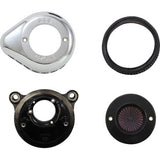S&S CYCLE 1010-2965 170-0721A Air Stinger Stealth Air Cleaner Kit - Chrome