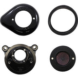 S&S CYCLE 1010-2966 170-0722A Air Stinger Stealth Air Cleaner Kit - Black