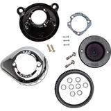 S&S CYCLE 1010-2968 170-0725A Air Stinger Stealth Air Cleaner Kit - Chrome