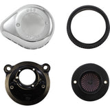 S&S CYCLE 1010-2968 170-0725A Air Stinger Stealth Air Cleaner Kit - Chrome