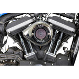 S&S CYCLE 1010-2968 170-0725A Air Stinger Stealth Air Cleaner Kit - Chrome