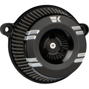 KHROME WERKS 1010-3162 250100 Instigator Air Cleaner - Klassic - Black - M8
