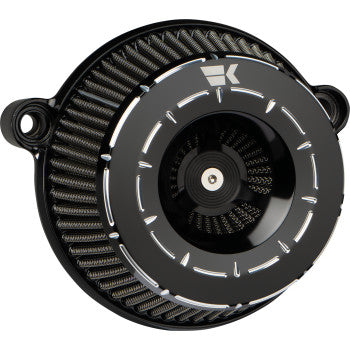 KHROME WERKS 1010-3163 250110 Instigator Air Cleaner - Tracer - Black - M8