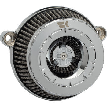 KHROME WERKS 1010-3169 250215 Instigator Air Cleaner - Tracer - Chrome - Twin Cam