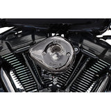 S&S CYCLE 1010-3176 170-0782 Stealth Mini Teardrop Air Cleaner - M8 - Lava Chrome