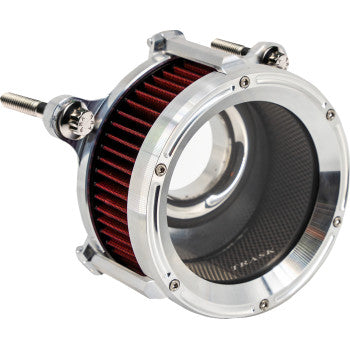 TRASK 1010-3219 TM-1024R Assault Charge High-Flow Air Cleaner Kit - Raw