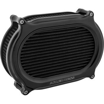 ARLEN NESS 1010-3363 600-174 Stage 2 Oval Air Cleaner Kit - All Black