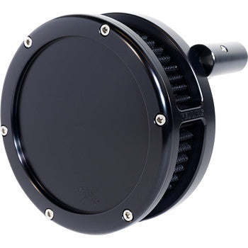 FEULING PARTS 1010-3446 5543-S Slim BA Air Cleaner Kit - Black - Black Filter - Twin Cam