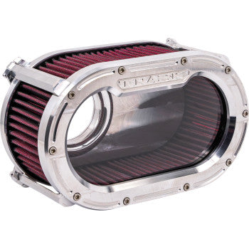 TRASK 1010-3465 TM-1034R Big Papi High-Flow Air Cleaner - Raw - Gen 2 M8