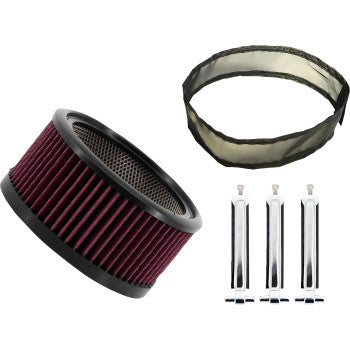 TRASK 1011-4661 TM-1020-BPCH Big Power Filter Kit - Chrome