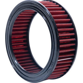 FEULING PARTS 1011-5110 5412 Replacement BA Slim Air Filter - Red - Twin Cam