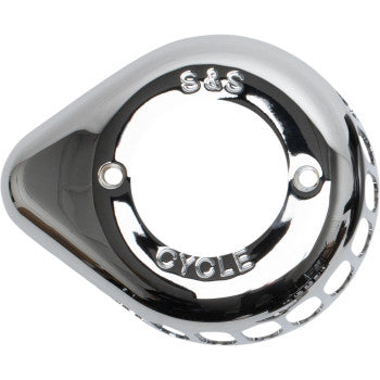 S&S CYCLE 1014-0306 170-0687 Air Cleaner Cover - Air Stinger Teardrop - Chrome