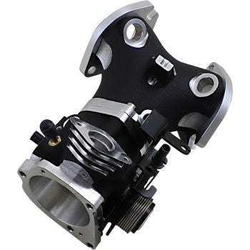 HORSEPOWER, INC 1022-0239 HPI-55D6-18B Big Bore Throttle Body - Black - 55 mm - Twin Cam