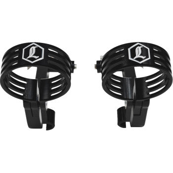 LEGEND SUSPENSION 1313-0245 1313-0245 REVO ARC Billet Remote Reservoir External Mounts - Black