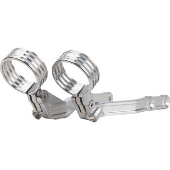 LEGEND SUSPENSION 1313-0275 1313-0275 REVO ARC Billet Remote Reservoir External Mounts - Clear