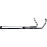 S&S CYCLE 1800-2270 550-0728 2 into 1 Sidewinder® Complete Exhaust System - FL - Chrome