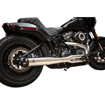 S&S CYCLE 1800-2484 550-0791B SuperStreet 2:1 50 State Exhaust System - 2:1 - Chrome