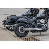 S&S CYCLE 1800-2486 550-0847B SuperStreet  2:1 50 State Exhaust for M8 Softail - Chrome