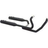 S&S CYCLE 1800-2528 550-0700C El Dorado Dual Exhaust System - Black - Black Thruster