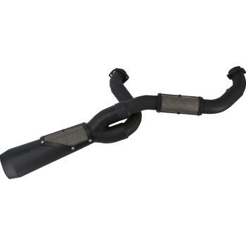 TRASK 1800-2560 TM-5120BK 2-into-1 Big Sexy Exhaust System - Black