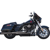 S&S CYCLE 1800-2630 550-1087 2-into-1 Lava Chrome Sidewinder® Exhaust System - Race Only