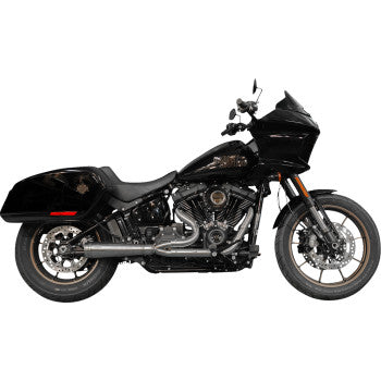 TRASK 1800-2646 TM-5053 2-into-1 Assault Exhaust System - Natural - with Bags